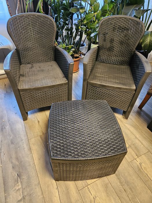 Komplet ogrodowy technoratan