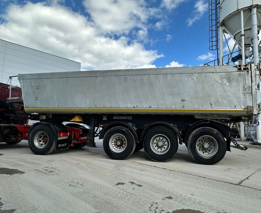 Schmitz Cargobull WYWROTKA SKI 24 / ALUMINIOWA ZABUDOWA / OSIE SAF / OŚ PODNOSZONA / SZYBER ZBOŻOWY / PLANDEKA / KLAPODRZWI