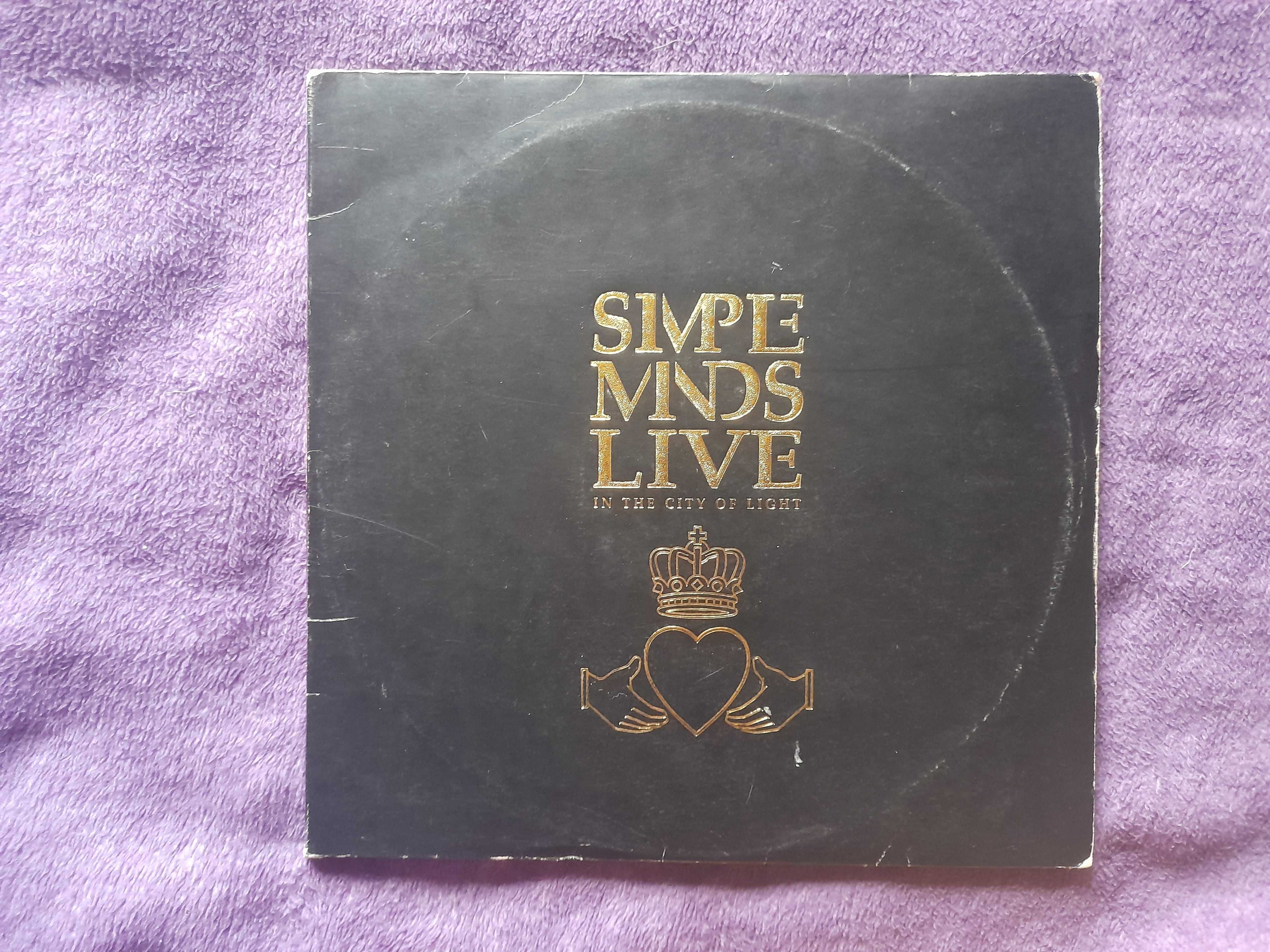 Vinil vintage Edição Limitada Simple Minds Live