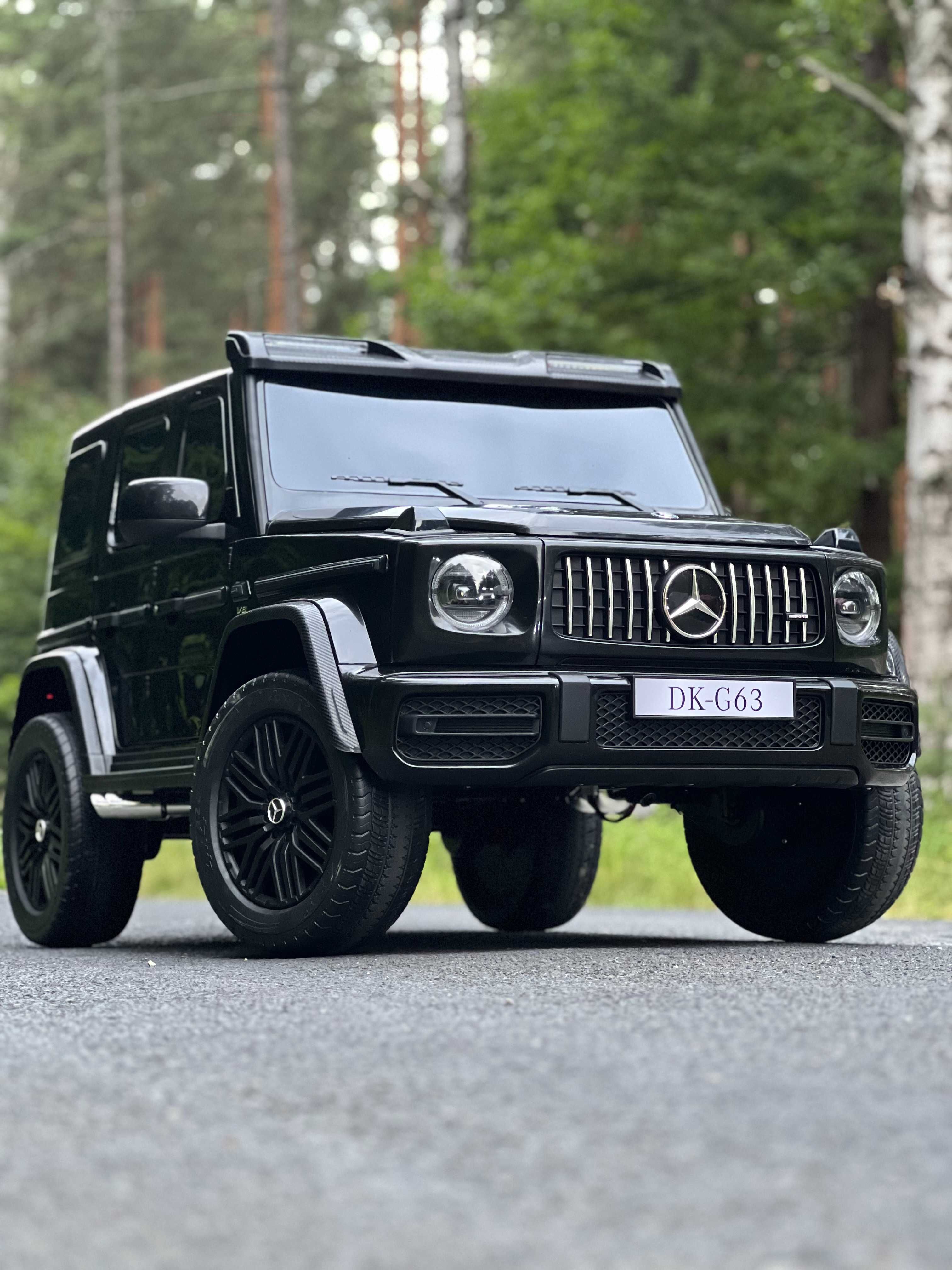 Wielki auto na akumulator MERCEDES G63 XXL 24V dla dzieci - 1,6m DŁ.