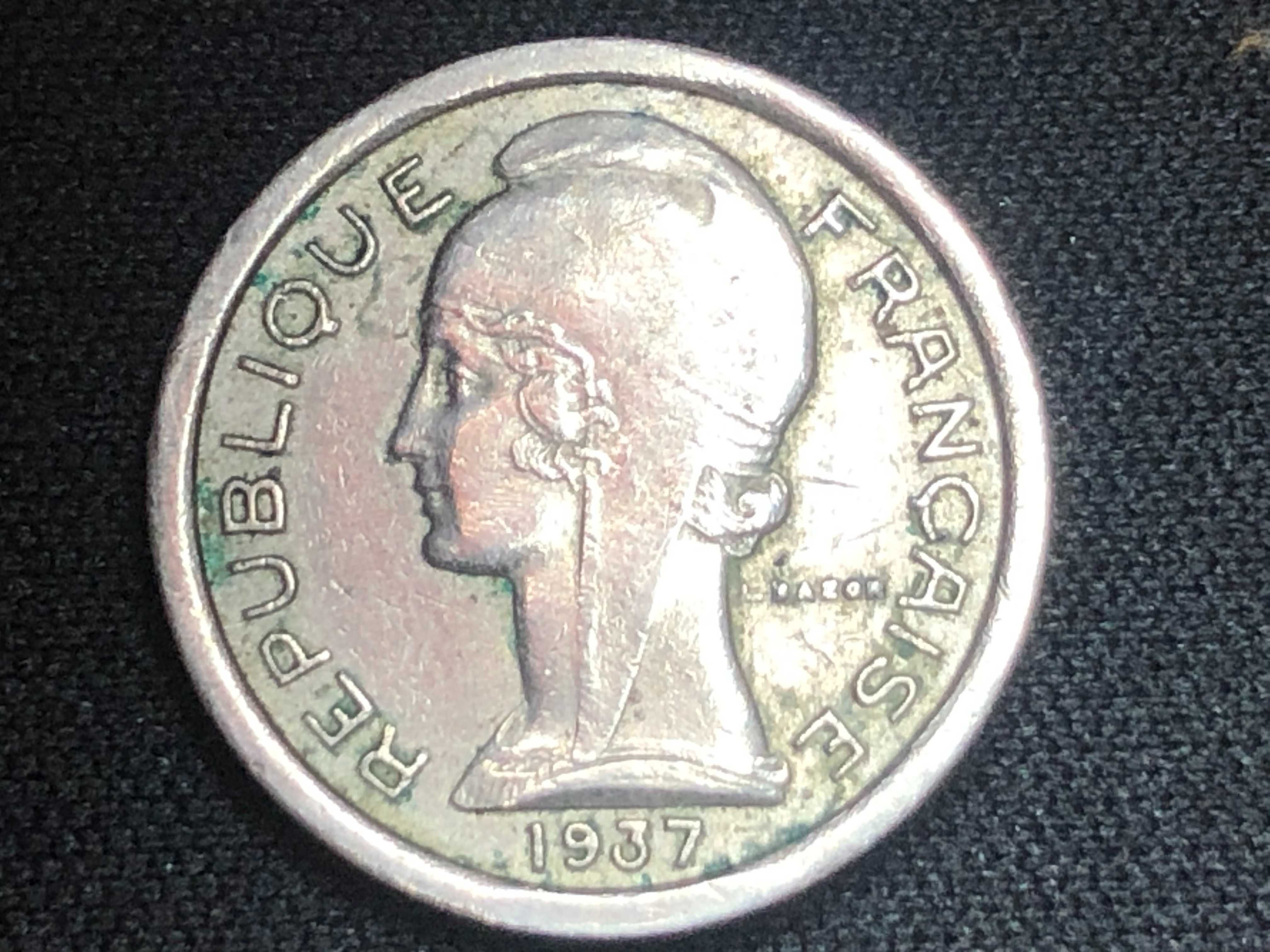 França 1937 - Token - Telefónica Pública Francesa