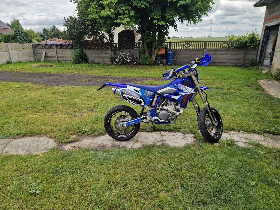 Yamaha wr 450 SM supermoto 30kw A2 Orginalna homologacja zarejestrowan
