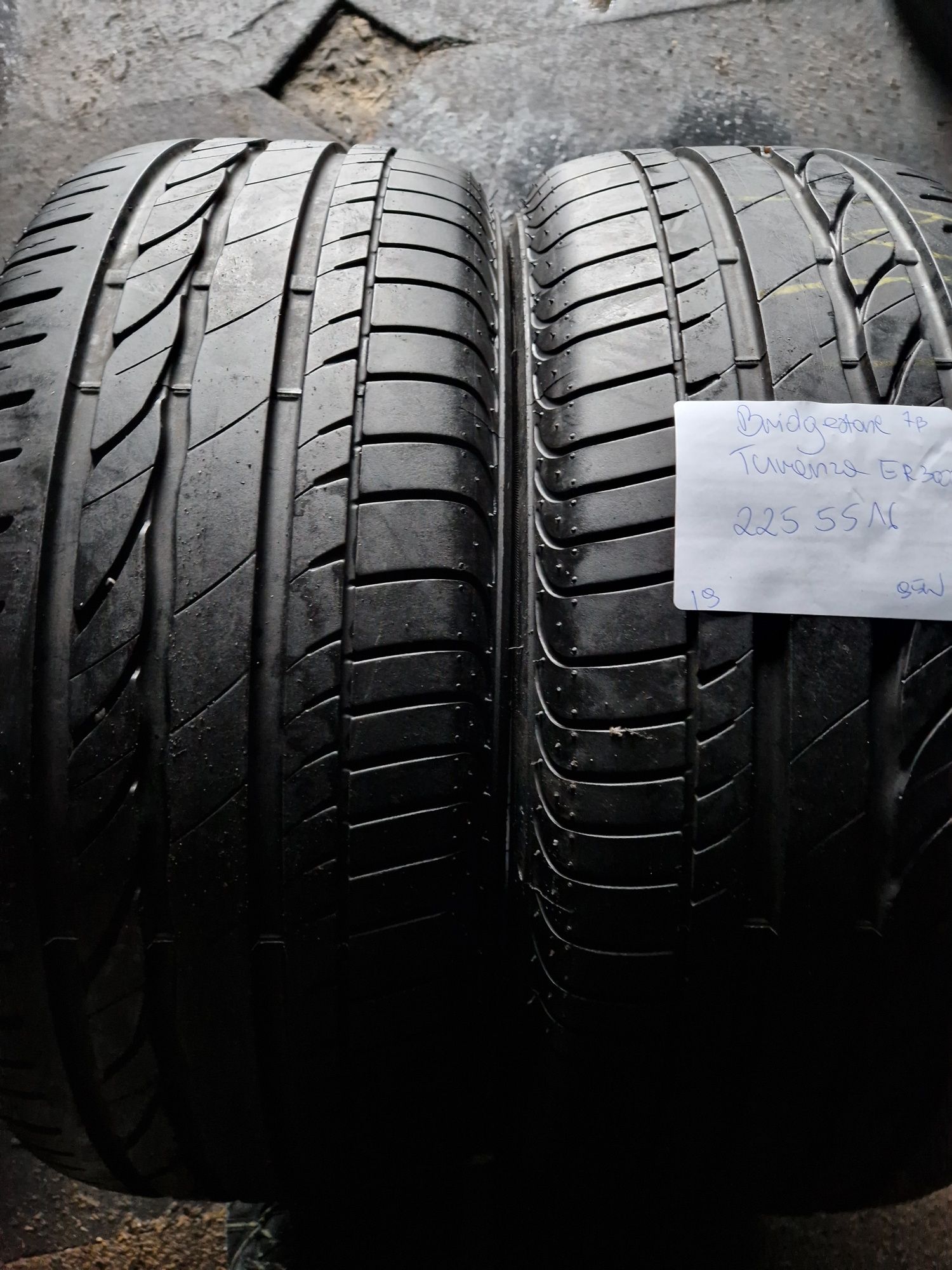 225/55/16 225/55R16 Bridgestone 2019 lato