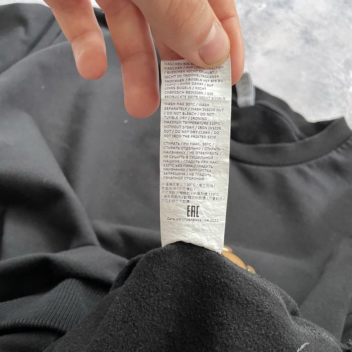 Чоловічий світшот кофта moschino underbear original x givenchy