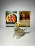 Bakugan helix dragonoid translucent clear + karty