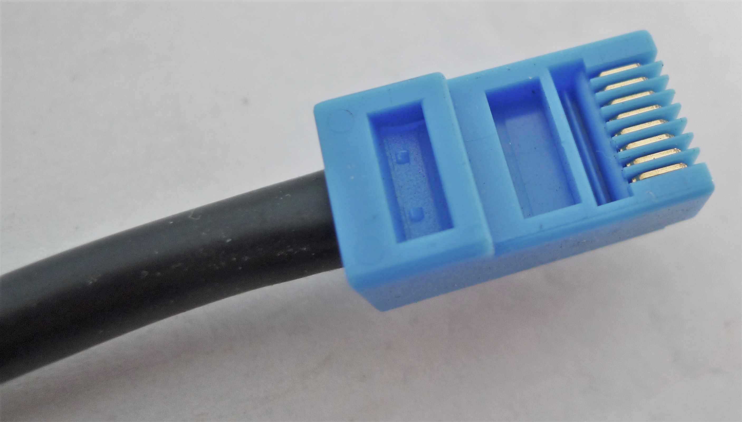 Kabel internetowy Atop LAN Ethernet 2 x 175cm RJ45 Cat5e UTP czarny