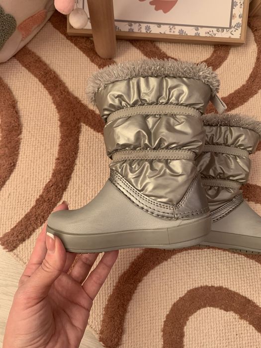 Сапожки Крокс на дівчинку 7 розмір