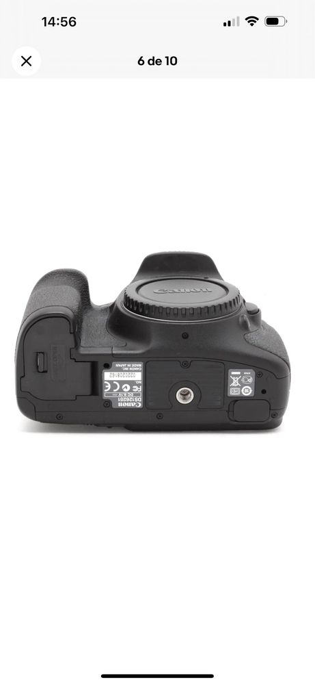 Canon EOS 7D máquina fotográfica