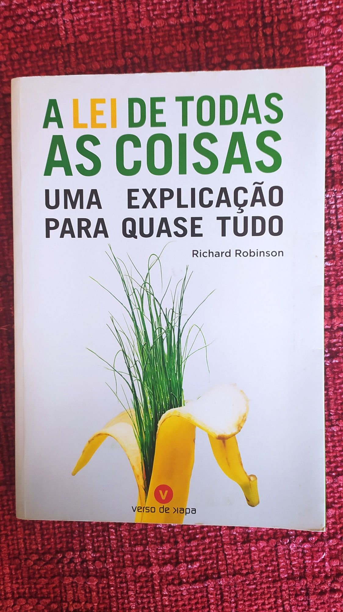 Livro A Lei de todas as coisas