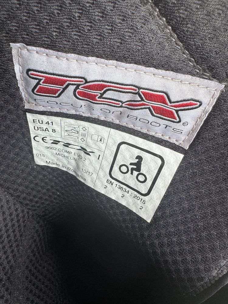 Botas TCX Competizione – Tamanho 41