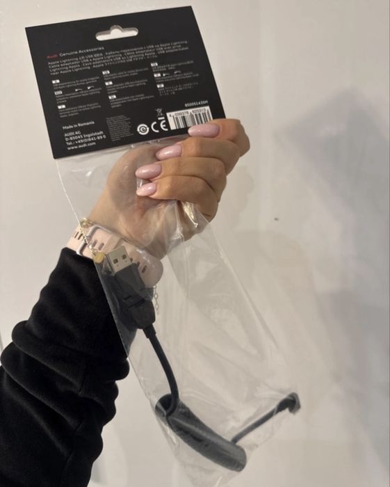 Adapter apple audi lighting typu proste