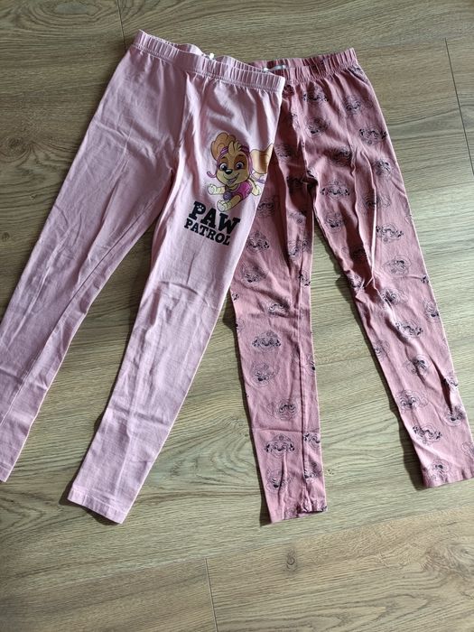 Spodnie legginsy getry 134 dziewczęce Psi Patrol Sky