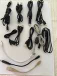 Extensão Cabo USB + Cabos USB/Mini USB