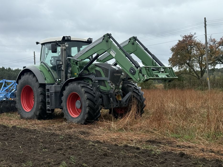 Fendt 828 profi plus Ladowacz wom z Niemiec
