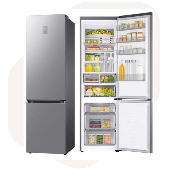 Lodówka Samsung RB38C776DS9 SpaceMax 390L 203cm WiFi OUTLET 16JG22