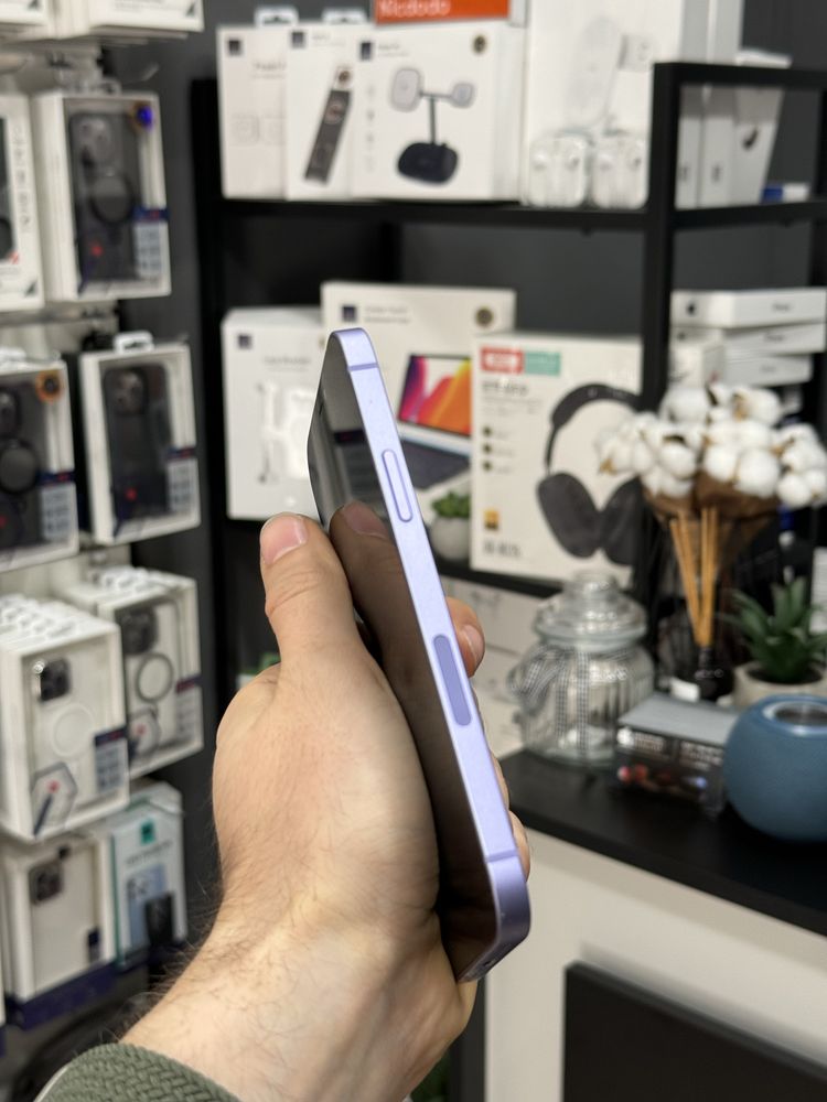 Iphone 12 purple 64gb 90% хороший стан + гарантія