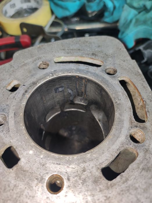 Motor Cagiva 125 incompleto