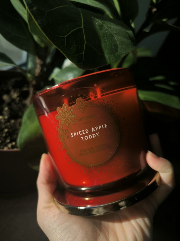 Bath and body works świeca zapachowa spiced Apple toddy nowa