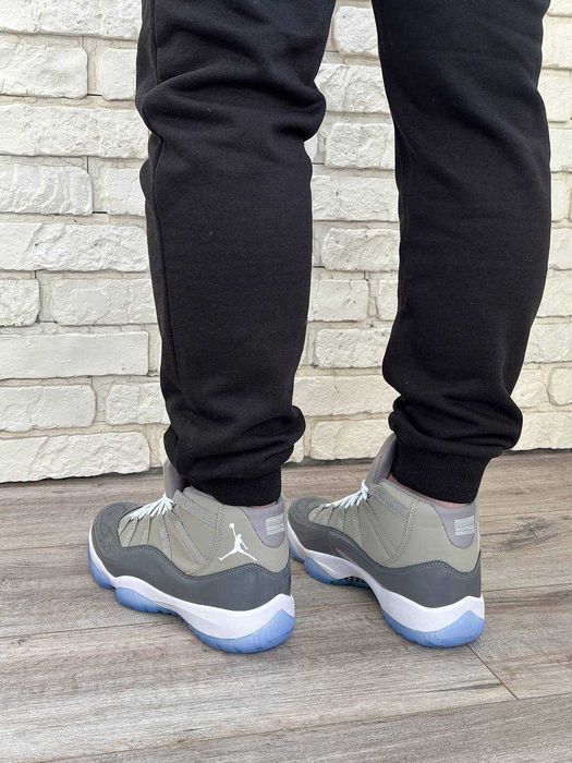 Чоловічі кросівки Air Jordan 11 Retro Cool Gray джордан 11 кроссовки
