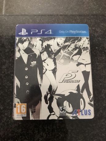 Persona 5 Steelbook Limited Edition ps4