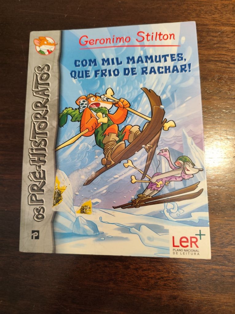 Colecção Jerónimo Stilton 7 livros/individual