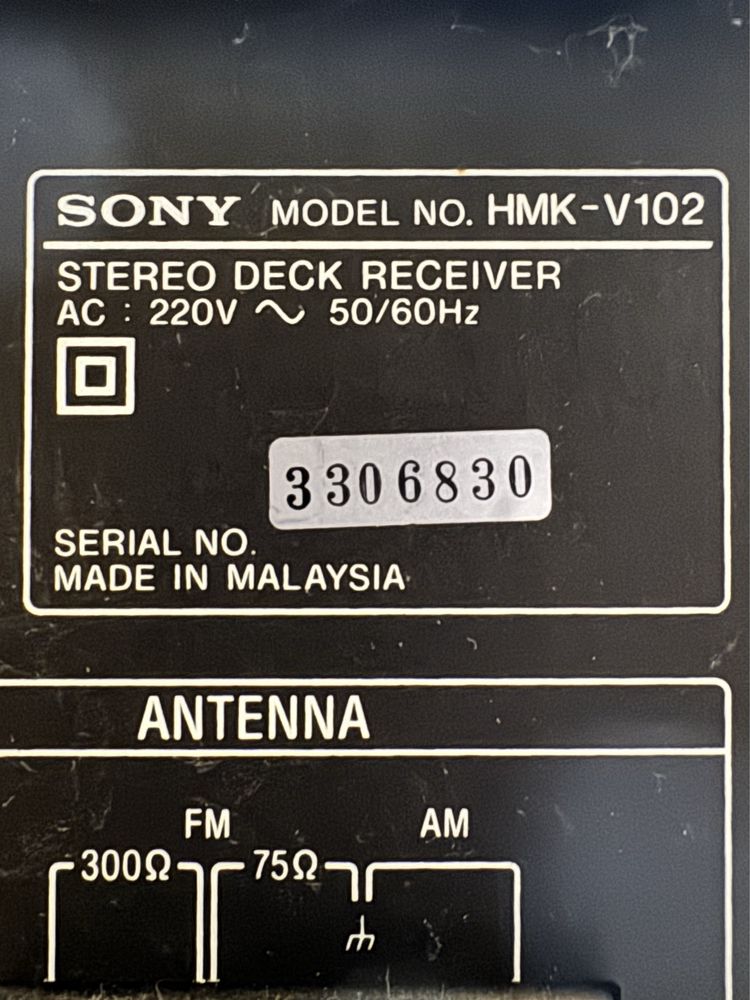 Miniwieża Sony HMK-V102