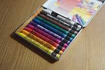 Lápis de Cera aguarelável Neocolor II Caran D´Ache - 10 cores
