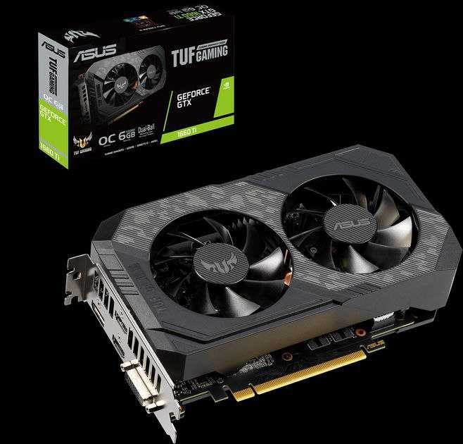 ASUS TUF Gaming GTX 1660 Ti — стабильная, холодная и тихая видеокарта