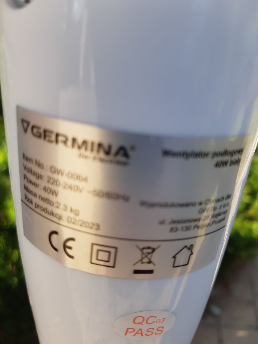 Wentylator przenośny germina