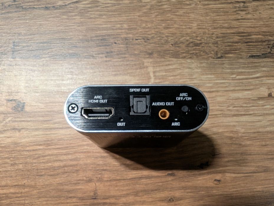 HDMI аудіо екстрактор HDMATTERS HDSAE4K-DC ARC 5.1 Toslink