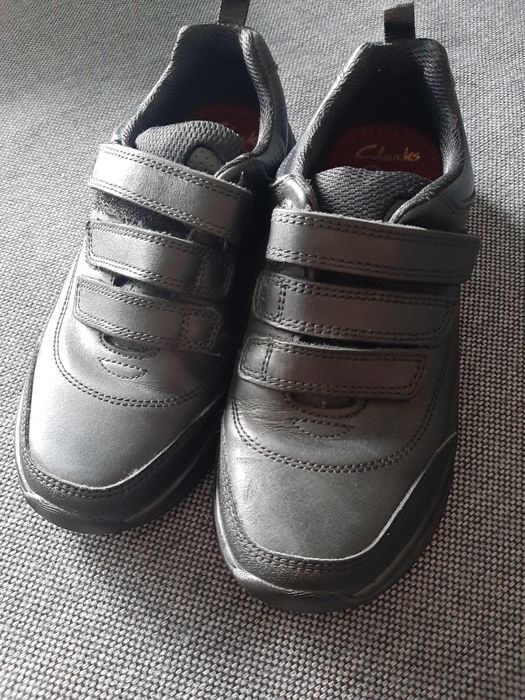 Buty, półbuty komunijne, skórzane, Clarks, dla chłopca