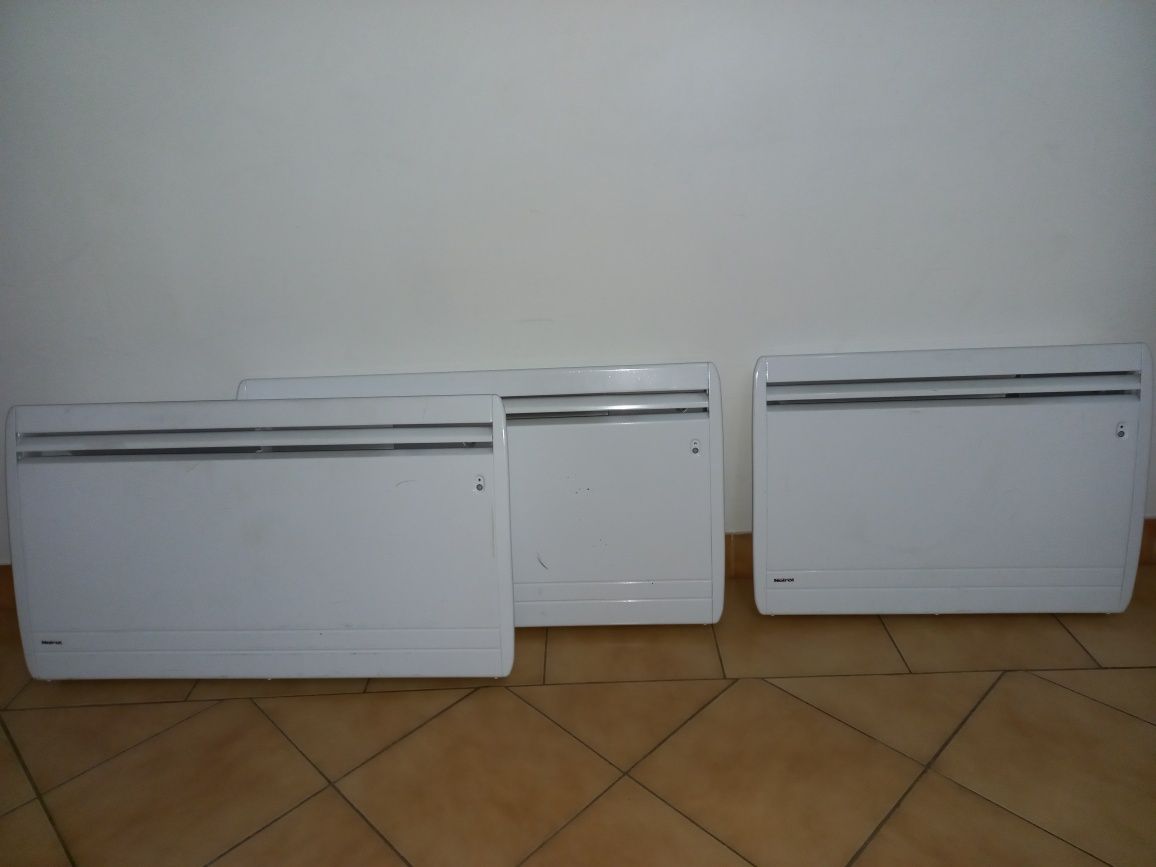 3 Aquecedores elétricos de parede