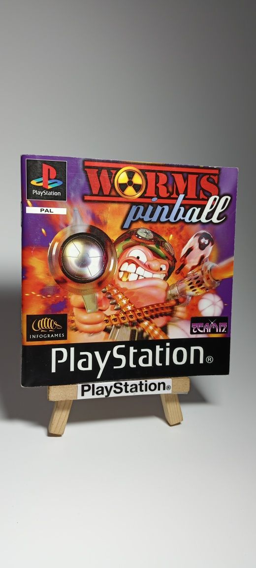 Worms Pinball instrukcja książeczka manual