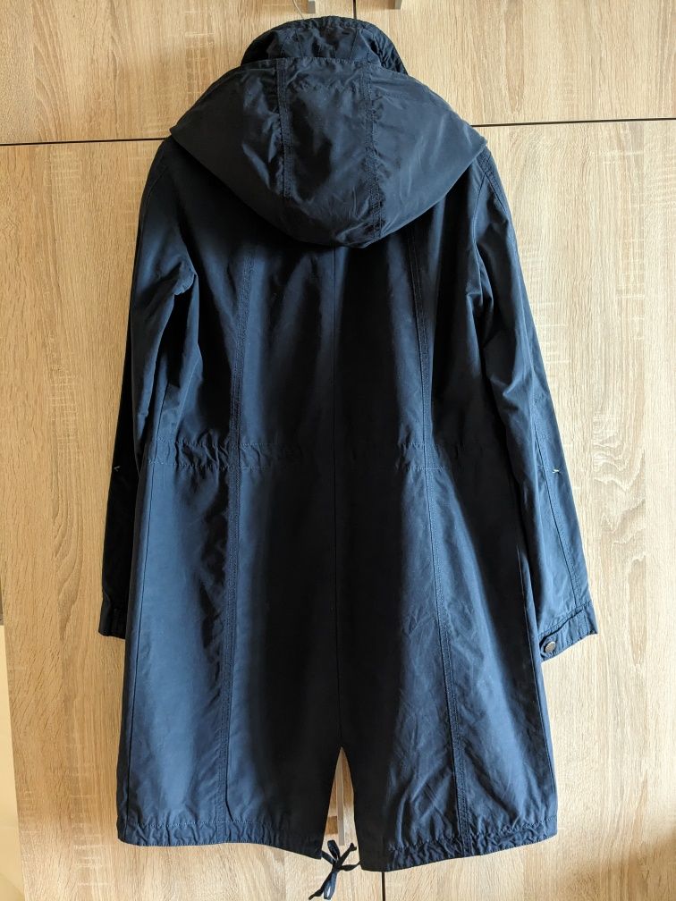 Жіноча куртка-парка з плащової тканини