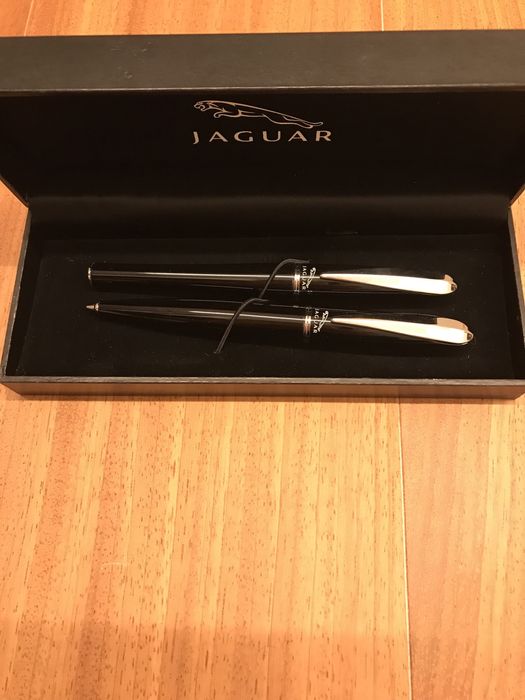 Caneta e Lapiseira Jaguar novas