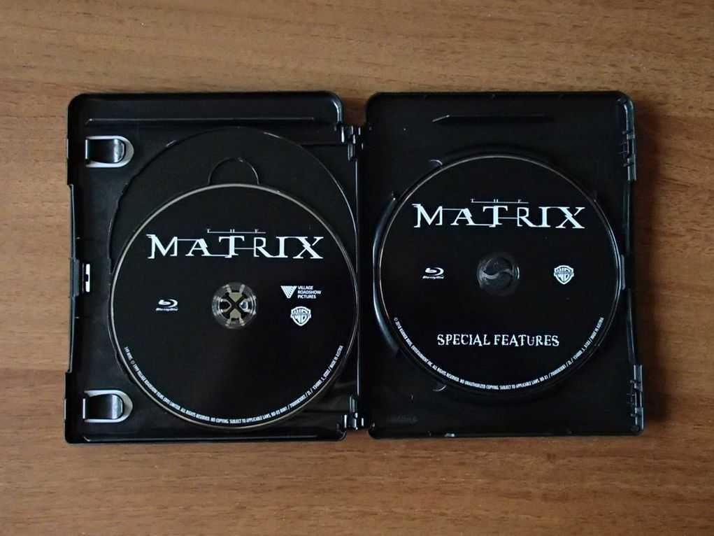 Matrix Bluray Blu-ray + Blu-ray Ultra HD 4k Polskie wydanie  -3 płyty