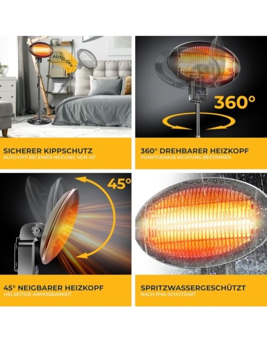 Grzejnik tarasowy  2000 W
