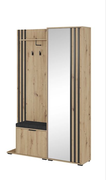 Wieszak do przedpokoju z szafą