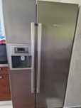 Lodówka Bosch KAN58A75 side by side inox srebrna