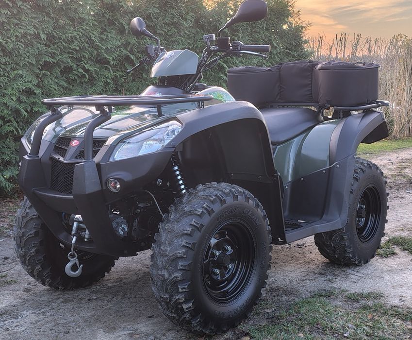 Kymco mxu 500 4x4 L7e homologacja jak nowy ! 550 pług cf Moto