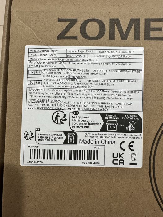 Ringh ligth 12” NOVO