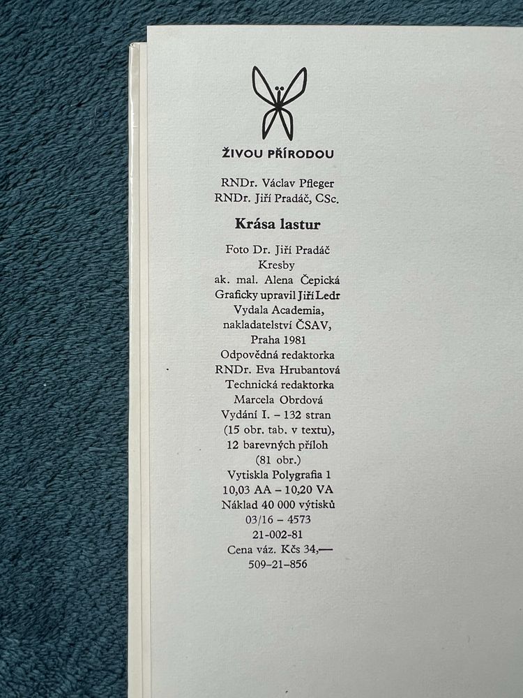 Krása lastur; Václav Pfleger, Jiri Pradáč; 1981 r