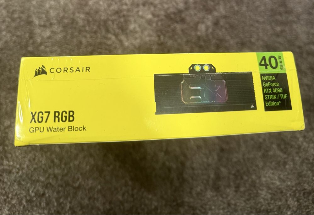 Corsair Hydro X Series XG7 RGB 4090 ASUS, graphics card water blok