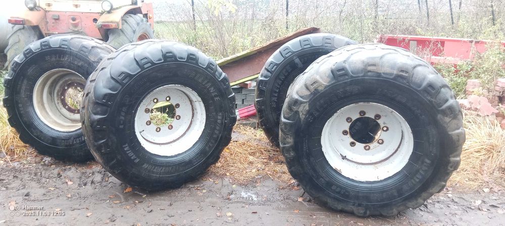 Koła koło 560/60 R22.5 Alliance komplet przyczepa 8 szpilek