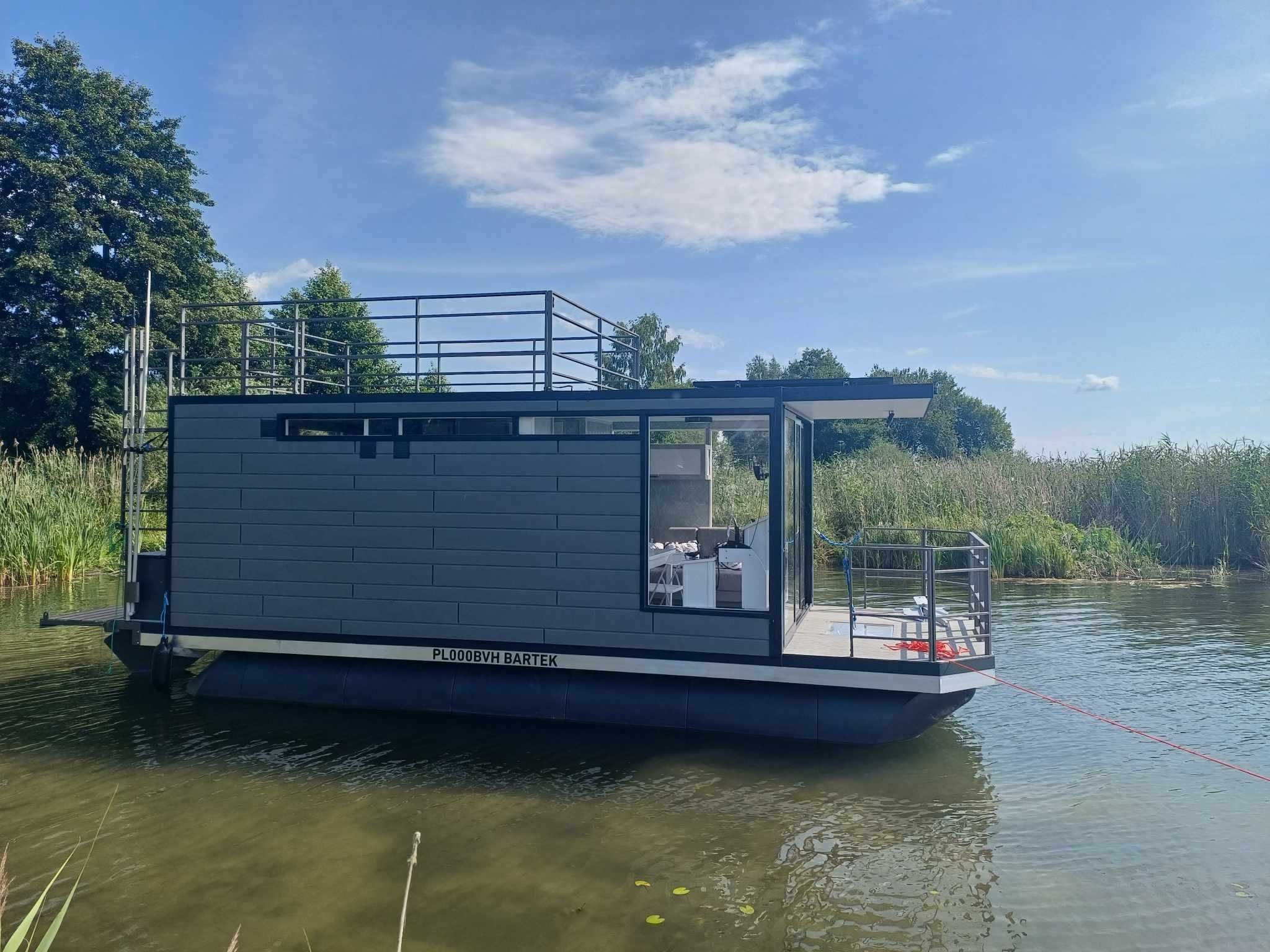 HouseBoat Bartek Dom na wodzie