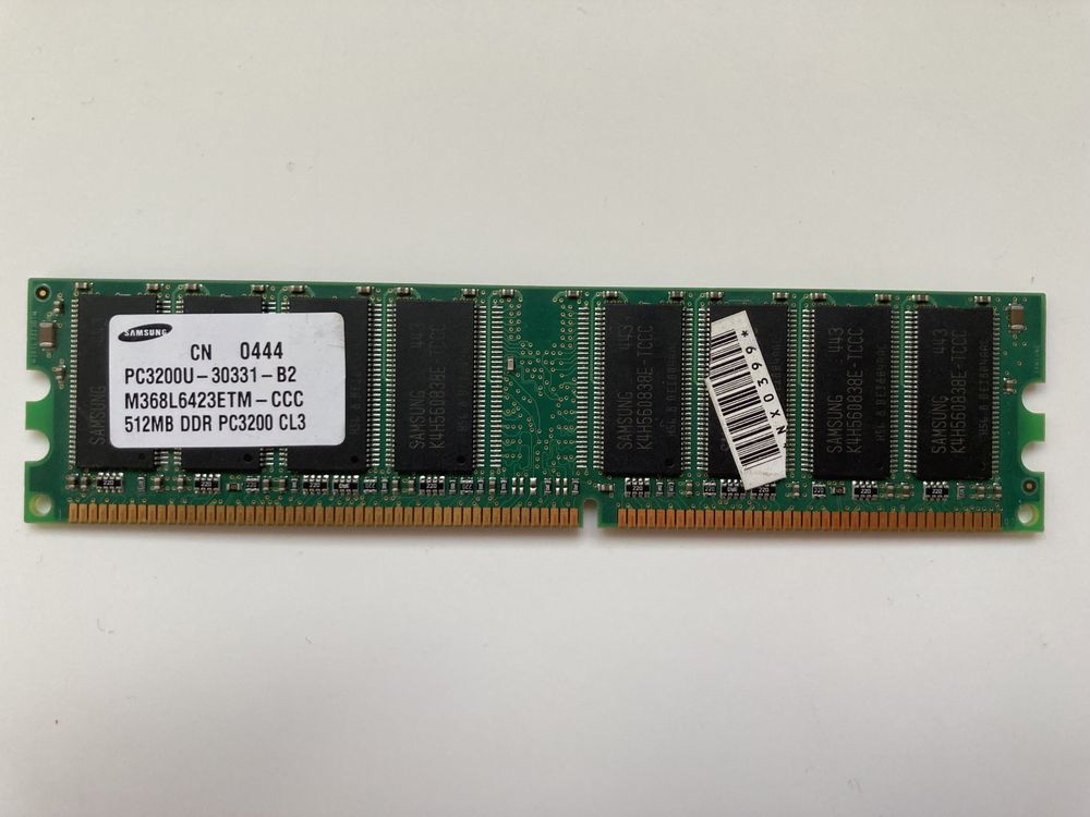 Продам оперативную память Samsung DDR 512Mb и NCP DDR 256MB