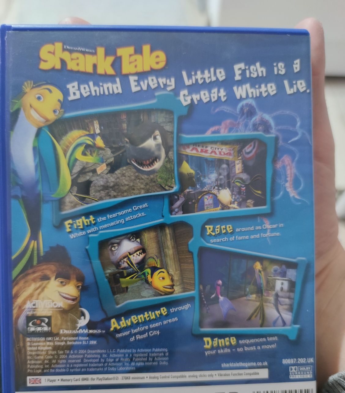 Shark Tale gra PlayStation 2