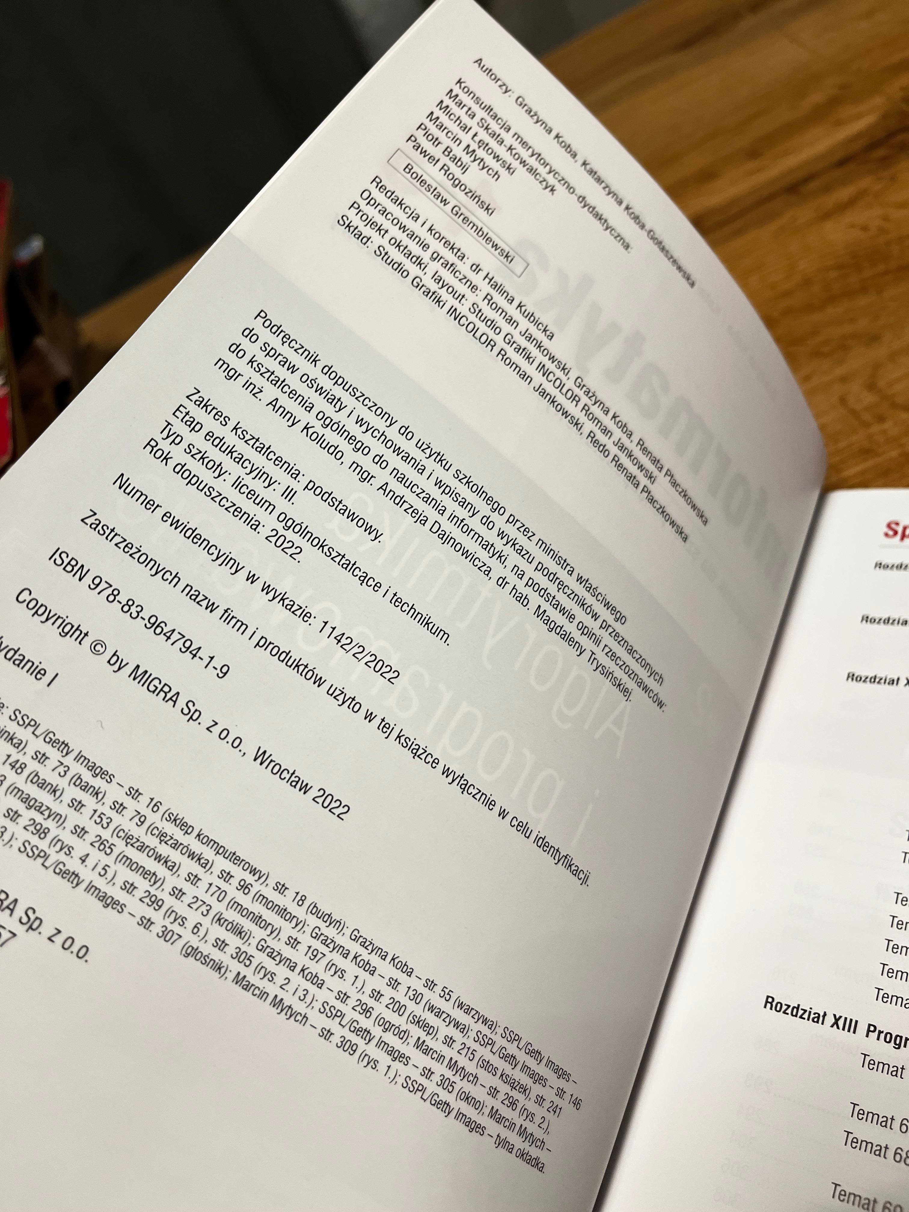 Informatyka 1-3 podręcznik