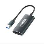 Карта видеозахвата для записи и стриминга в 1080p USB 3.0 to HDMI HD