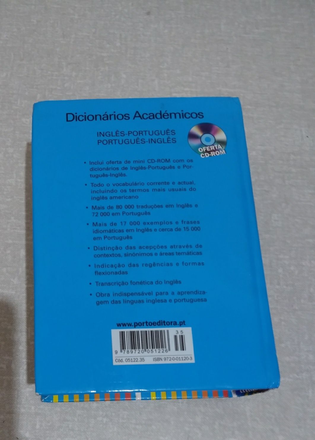 Dicionário académico inglês - português ; português - inglês